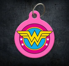 Wonder Women - Pet ID Tag - Custom Personalized