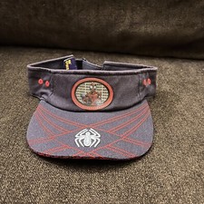 Spider-Man Marvel Kids Sun visor Hat Cap Boys 8-14 Blue Sunvisor New MCU