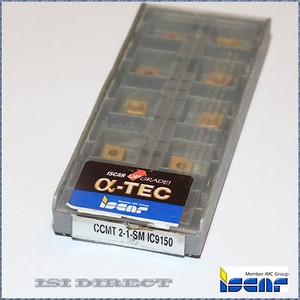 CCMT 2 1 SM IC9150 ISCAR *** 10 INSERTS *** FACTORY PACK *** | eBay