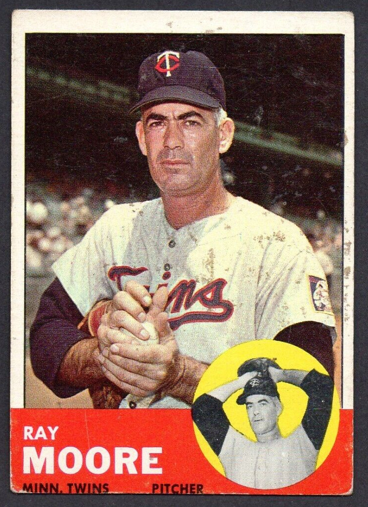 1963 Topps #26 Ray Moore VG