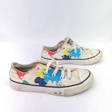 Converse All Star World Map Travler Colorful Sneakers Lace Up Shoes Juniors 13