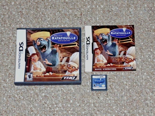 Disney Pixar Ratatouille Nintendo DS Complete