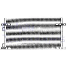 Delphi TSP0225212 Condenser, Air Conditioning for Renault