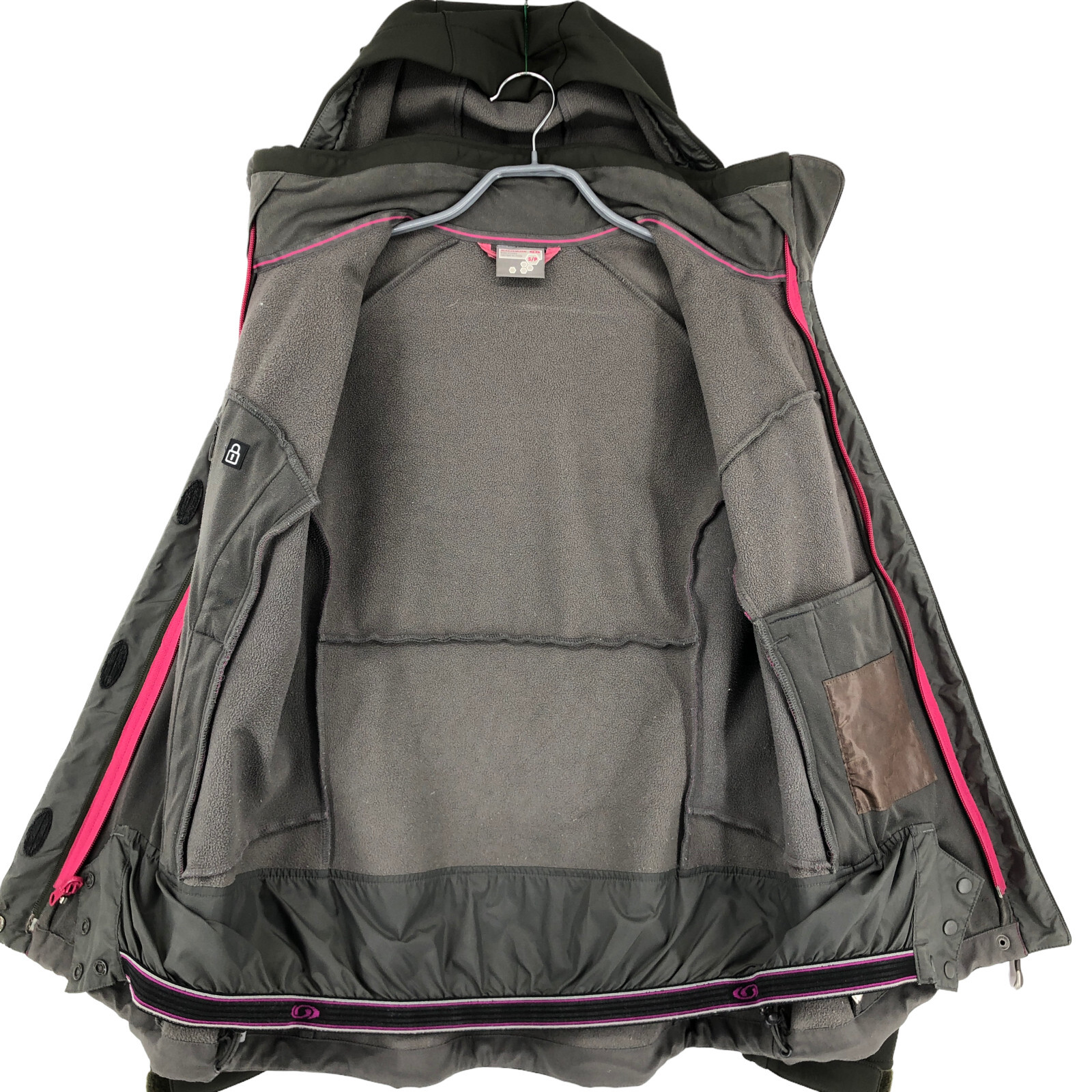 SALOMON Giacca Da Sci Con Cappuccio Clima Pro Donna Taglia S