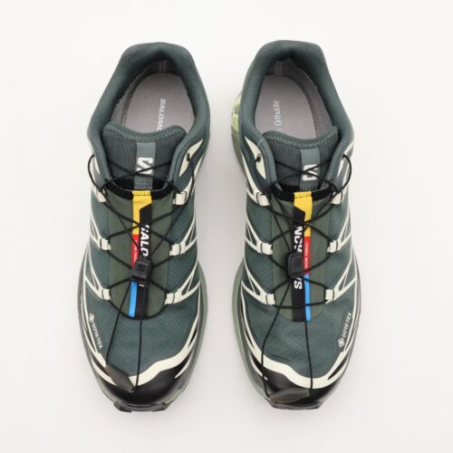 L47581300 Salomon XT-6 GORE-TEX Urban Chic Black Lime Cream (Men's) - Picture 5 of 10
