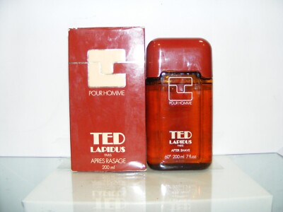 TED LAPIDUS POUR HOMME - AFTER SHAVE 200ml SPLASH - Vintage