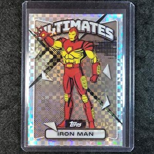 2025 Topps Finest X-Men '97 IRON MAN Ultimates Uncommon X-Fractor 51/97 #57