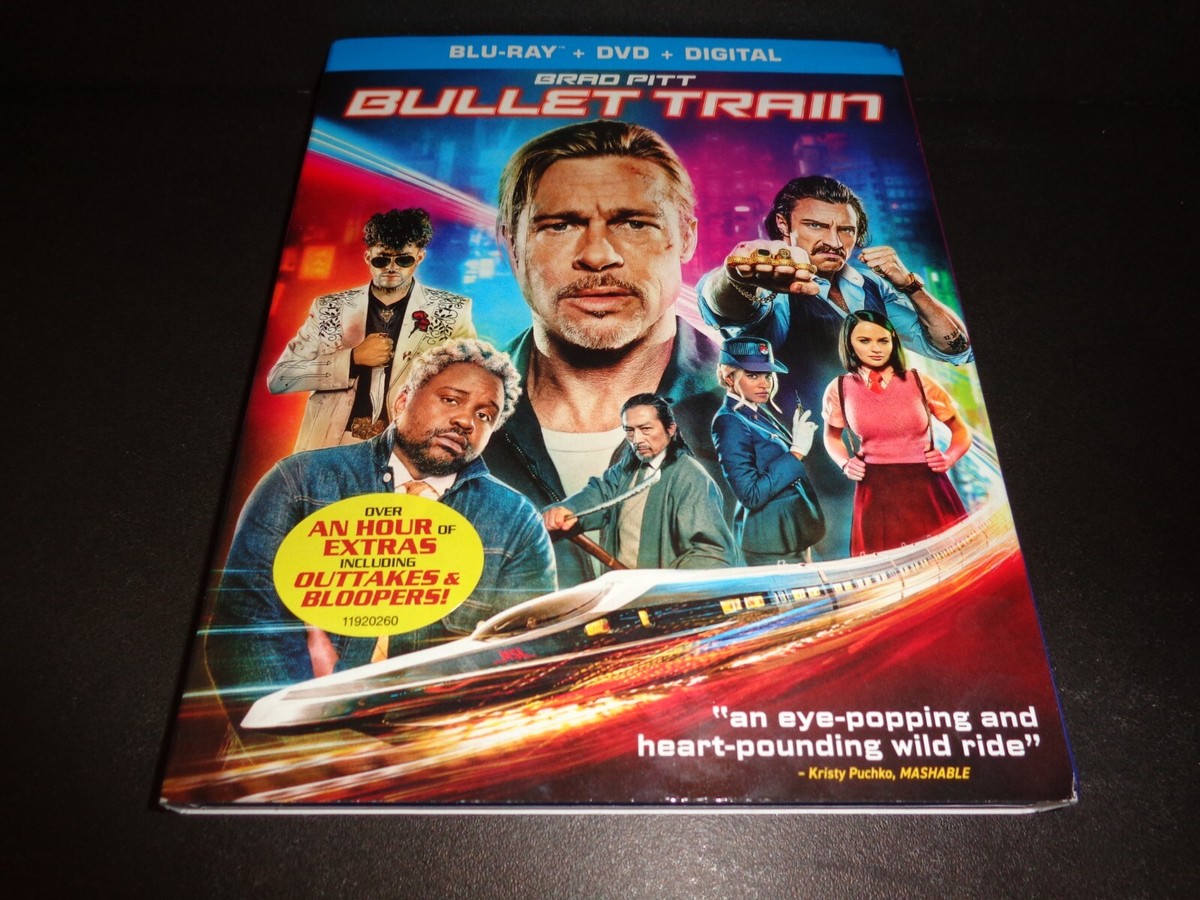 BULLET TRAIN 新世界 DVD Amazon.com: Bullet Train - DVD + Digital : Brad Pitt, Joey