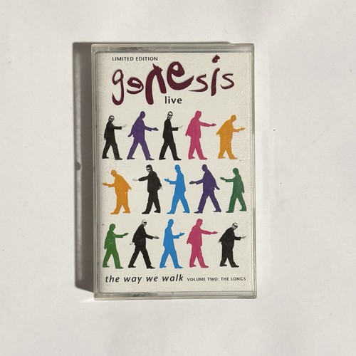 Genesis Live The Way We Walk Vol. 2 The Longs Cassette Tape Album USA OG Press