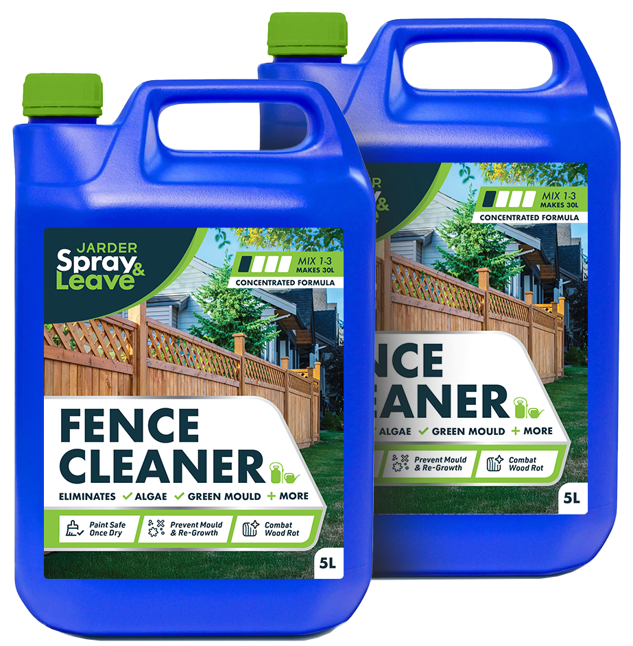 Jarder Fence Cleaner Wood Fencing Wooden Green Algae Remover Paint Safe 5L - Image 2