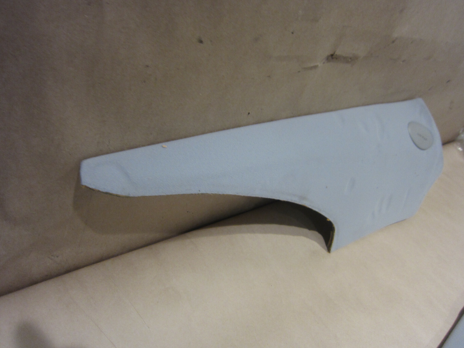 Maserati Quattroporte LH Rear Upper C-Pillar Cover Trim - Grey -  P/N 67202000