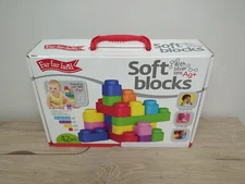 42pcs Soft Blocks for Baby/Kids Age 3+ months, Safe/Motor Skills/Imagination NEW