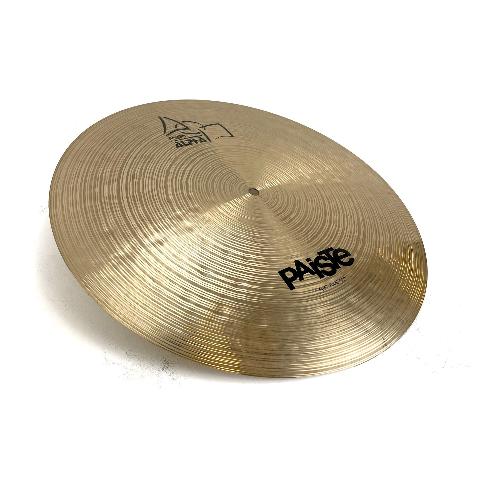 Paiste 20 Inch Alpha Flat Ride Cymbal (PRE-OWNED)