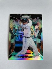 2019 Panini Prizm Baseball Nicholas Castellanos Cosmic Haze Prizm #93