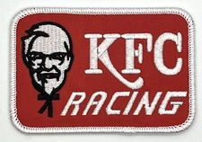 KFC Racing NASCAR Kentucky Waltrip Patch Iron Sew On Vintage Style Retro Hat
