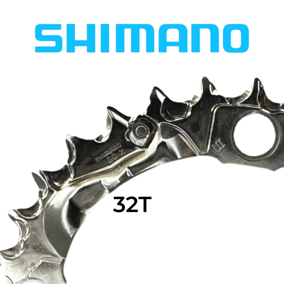 Shimano Deore FC-M532 Bicicletta Manovella MTB Ricambio Medio Corona 104 32T - Immagine 3 di 4