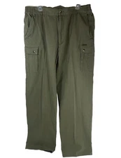 Browning Cargo Pants Men 38x31 Tactical Pants Green Style#30224639 Cotton