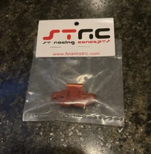 axial yeti strc orange aluminum front skid 