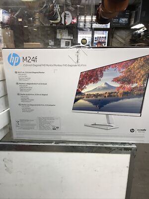 HP M24f 23'' IPS LCD Monitor - Natural Silver/Black for sale
