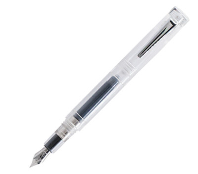Monteverde MVP Fountain Pen (Cartridge, Eyedropper), Diamond Clear, New in Box