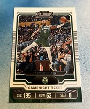 2023-24 Panini Contenders #10 Damian Lillard Game Night Ticket