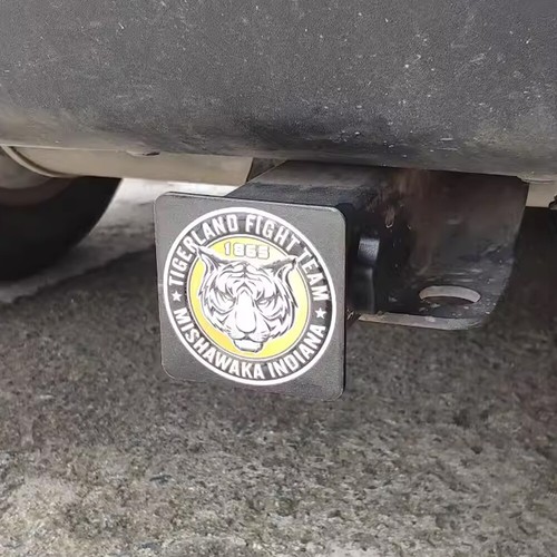 Cubierta de enganche de remolque y transporte para camionetas de aluminio de 2" cubierta de enganche - Imagen 4 de 12