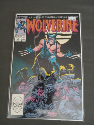  NM  Wolverine #1 1st Appearance Patch 1988