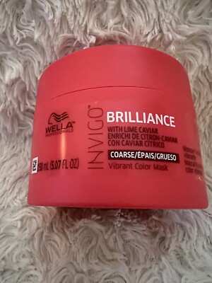 Wella Invigo Brilliance Vibrant Color Mask for Coarse Hair 5.07 oz