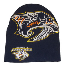 Nashville Predators Cuffless Knit NHL Hat - Youth