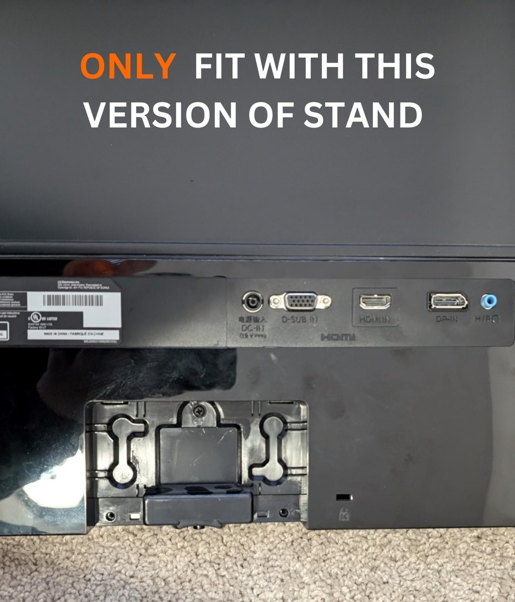 TVマウントアダプターVESA壁マウントアダプター、LG 24MP58VQ-P