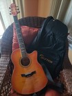 Crafter Acoustic Electric Guitar w/ built in tuner