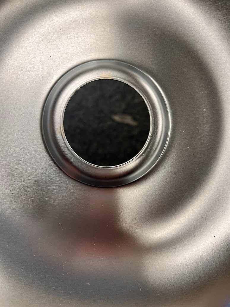 Whirlpool Range Drip Pan (8 Inch) WPW10196405 for WFC150M0JS3 open box