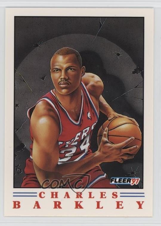 1991-92 Fleer Pro Vision Charles Barkley #3 HOF 17wy