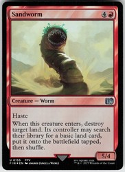 Sandworm 155/764 Final Fantasy Foil Uncommon