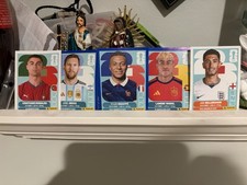 Panini FIFA 365 2024 Soccer Cards Lot of 5 Ronaldo Messi Mbappé Yamal