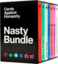 Cards against Humanity: Nasty Bundle • 6 Nasty Themed Packs + 10 All-New Cards