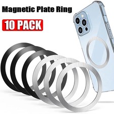 10 Pcs For Magsafe Magnetic Plate Ring Universal Metal Sticker Support Wireless