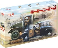 ICM 1/35 Scale Soviet Red Army RKKA Driver 1943-1945 Plastic Model Kit (2