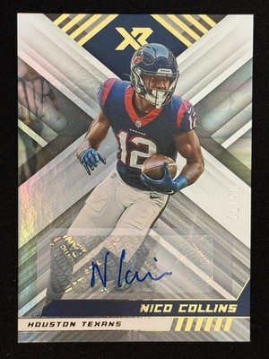 2022 Panini XR - Nico Collins #28 Autographs /50 (AU)