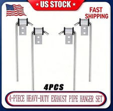 4 Universal Pack Stainless Steel Exhaust Hanger Weld Rod On Heavy Duty Exhaust