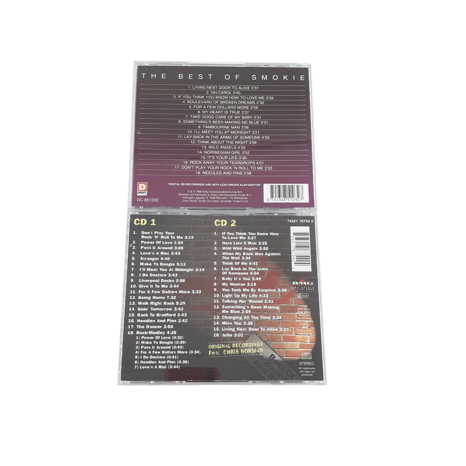 Smokie – Best Of The Rock Songs And Ballads+the Best of- 3CDs - Zustand sehr gut - Bild 2 von 4