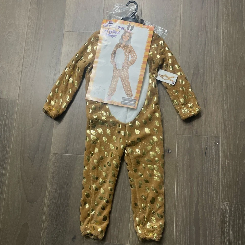 Disfraz de ciervo para niño - marrón y blanco Foto 2 de 4