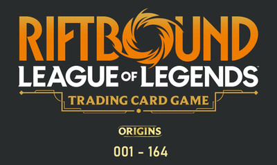 Riftbound: League of Legends TCG - Origins - Single Cards English   001 - 164