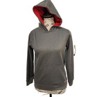 TEK GEAR gray polyester hooded sweater-  size M (10/12) — photo 1