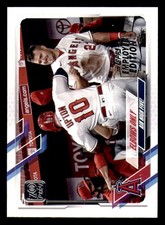 2021 Topps Employee Edition #166 Elbows Only - Justin Upton & Mike Trout Ang