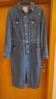 Mohito Damen Jeanskleid Minikleid NEU M L 42 mit Etikett Denim Kleid Blau