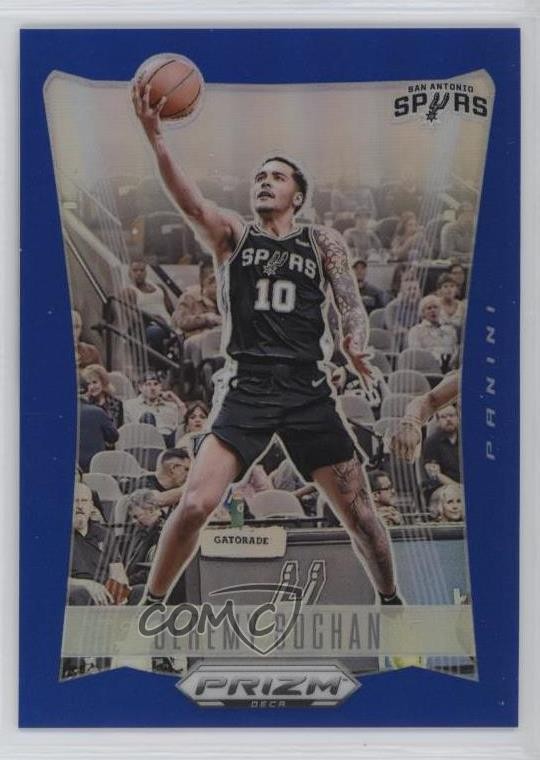 2023-24 Panini Prizm Deca Blue Prizm 91/149 Jeremy Sochan #184 0m1w