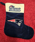 New England NE Patriots NFL Holiday Christmas Santa Hat & Stocking — photo 7