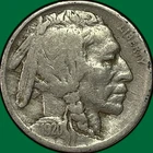 1920-S Buffalo Nickel Choice Very Good VG+ Coin #36710