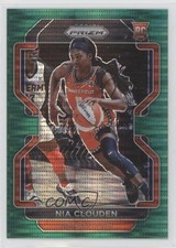 2022 Panini Prizm WNBA Green Pulsar Prizm 12/25 Nia Clouden #192 Rookie RC a8r